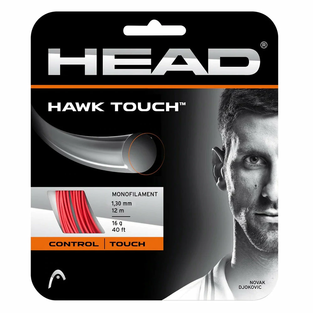 Head Hawk Touch 16 Tennis String (Red) 3 Head Hawk Touch 16 Tennis String (Red)