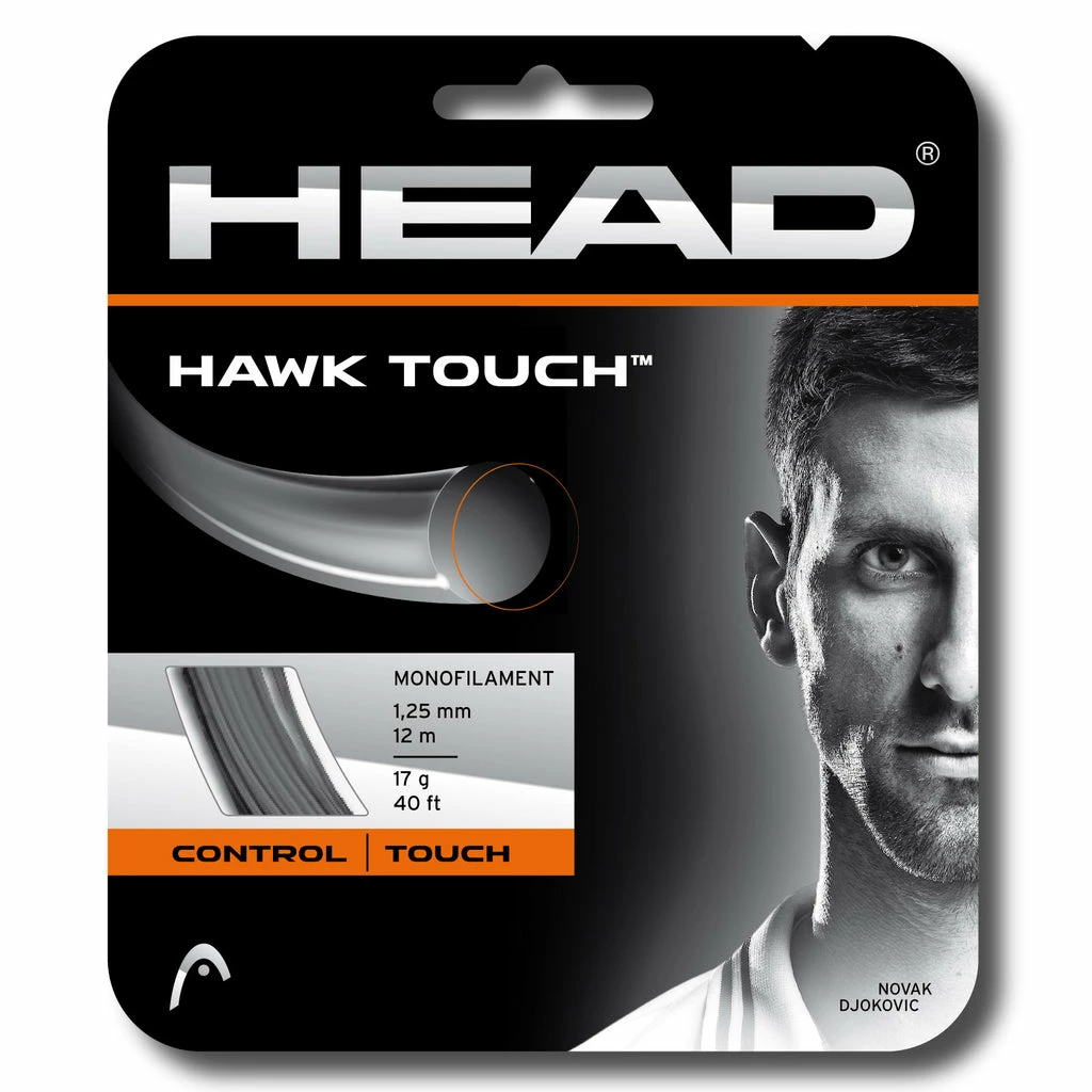 Head Hawk Touch 17 Tennis String (Anthracite) 4 Head Hawk Touch 17 Tennis String (Anthracite) - Image 2