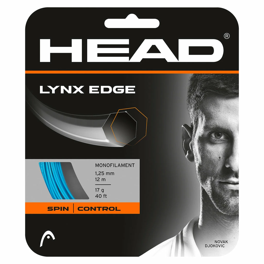 Head Lynx Edge 17 Tennis String (Blue) 3 Head Lynx Edge 17 Tennis String (Blue)