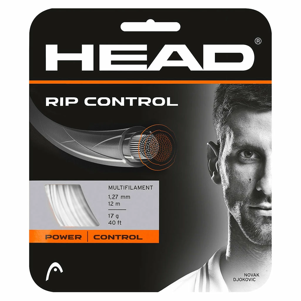 Head RIP Control 17 Tennis String (White) 3 Head RIP Control 17 Tennis String (White)