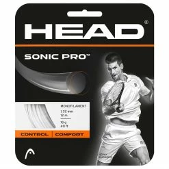 Head Sonic Pro 16 Tennis String (White)
