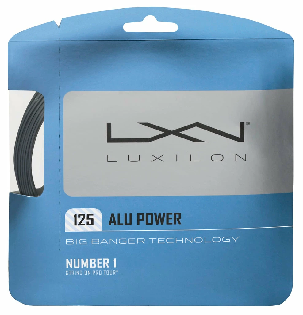 Luxilon ALU Power 16L / 1.25 Tennis String (Silver) 3 Luxilon ALU Power 16L / 1.25 Tennis String (Silver)