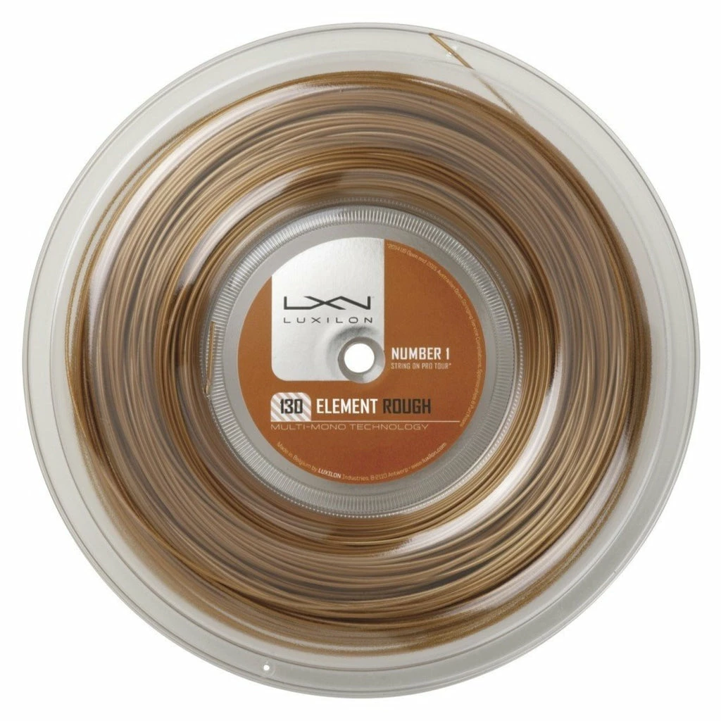 Luxilon Element 16 Tennis String Reel (Bronze) 3 Luxilon Element 16 Tennis String Reel (Bronze)