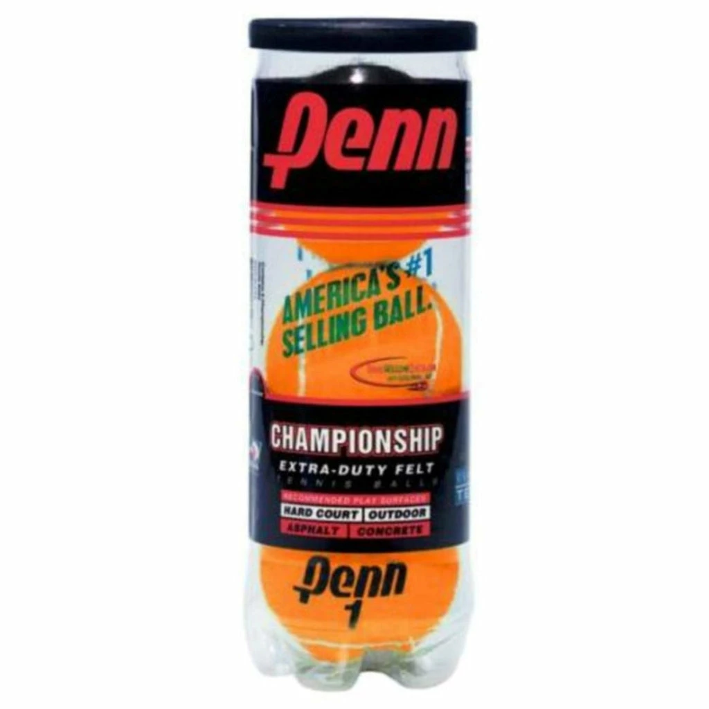 Penn Championship Orange Tennis Balls 3 Penn Championship Orange Tennis Balls