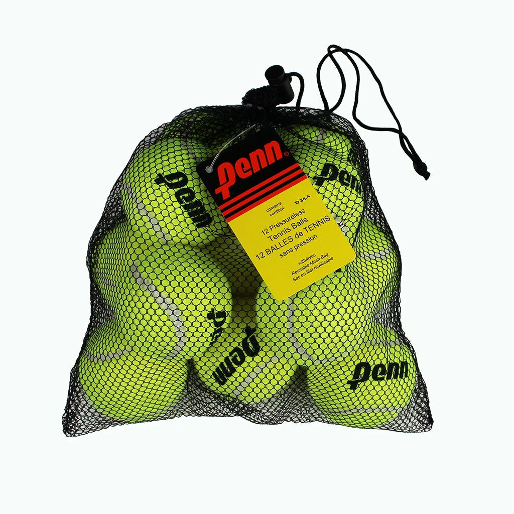 Penn Pressureless Tennis Balls - 12 Balls Bag 3 Penn Pressureless Tennis Balls - 12 Balls Bag