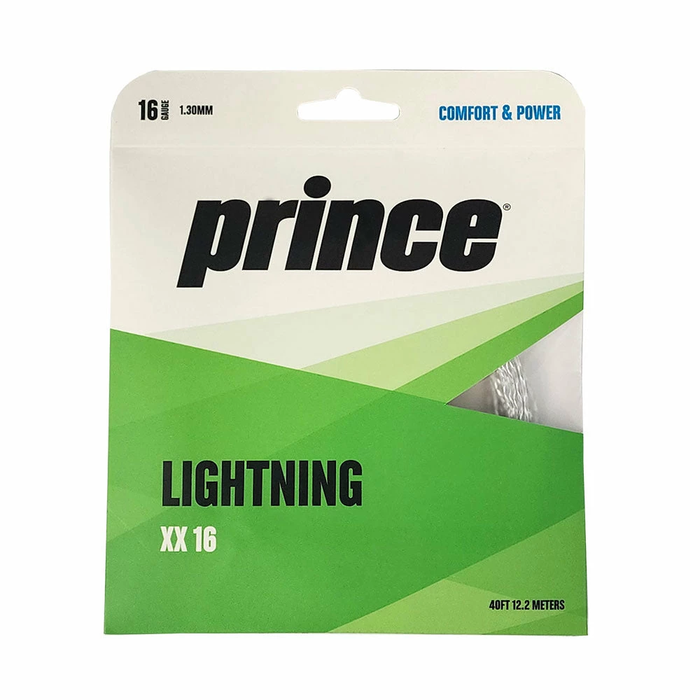 Prince Lightning XX 16 Tennis String (Silver) 3 Prince Lightning XX 16 Tennis String (Silver)