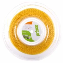 Prince Synthetic Gut 17 Duraflex Tennis String Reel (Gold)