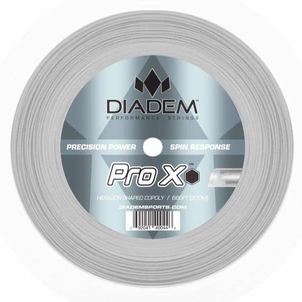 Diadem Pro X 16 Tennis String Reel (Silver) 3 Diadem Pro X 16 Tennis String Reel (Silver)