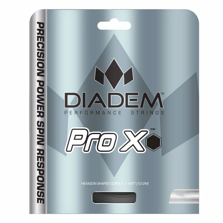 Diadem Pro X 16 Tennis String (Silver) 3 Diadem Pro X 16 Tennis String (Silver)