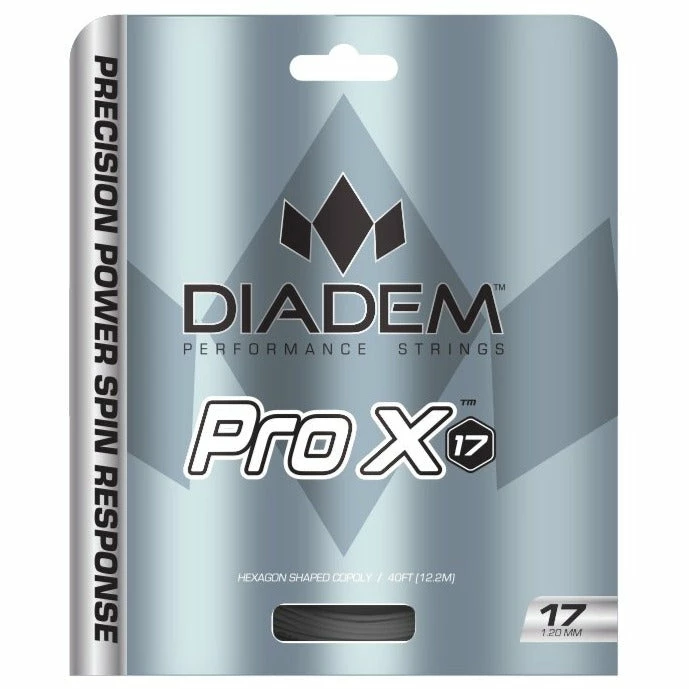 Diadem Pro X 17 Tennis String (Silver) 3 Diadem Pro X 17 Tennis String (Silver)