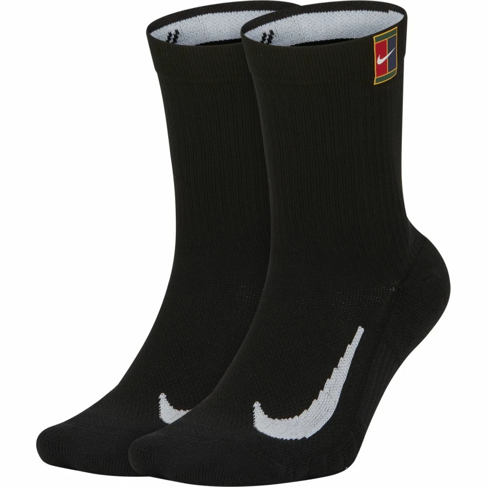 Nike Court Multiplier Cushioned Socks (Black) 3 Nike Court Multiplier Cushioned Socks (Black)