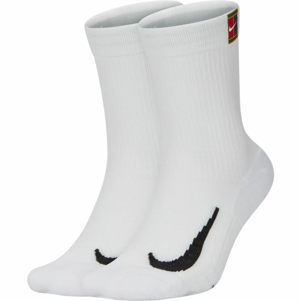 Nike Court Multiplier Cushioned Socks (White) 3 Nike Court Multiplier Cushioned Socks (White)