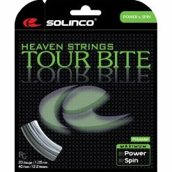 Solinco Tour Bite 20 Tennis String (Silver)