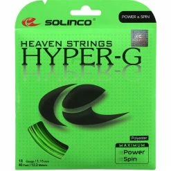 Solinco Hyper-G 18 Tennis String (Green)