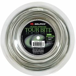 Solinco Tour Bite 18 Tennis String Reel (Silver)