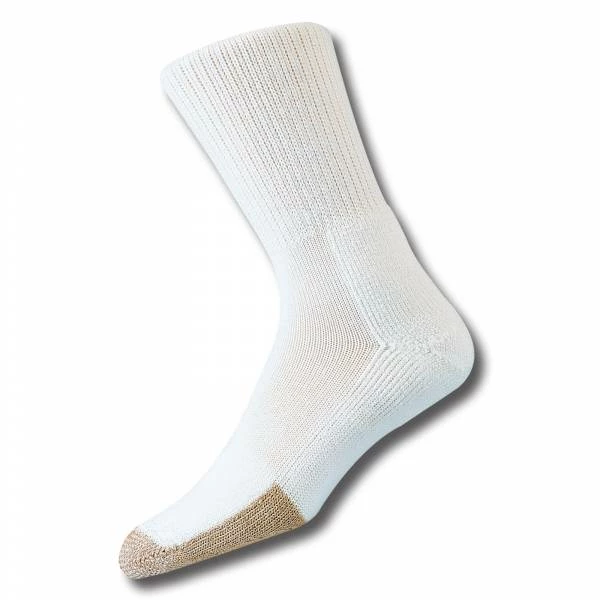 Thorlo TX Top Unisex Crew Socks (White) 3 Thorlo TX Top Unisex Crew Socks (White)