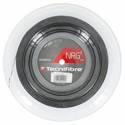 Tecnifibre NRG2 16 Tennis String Reel (Black)