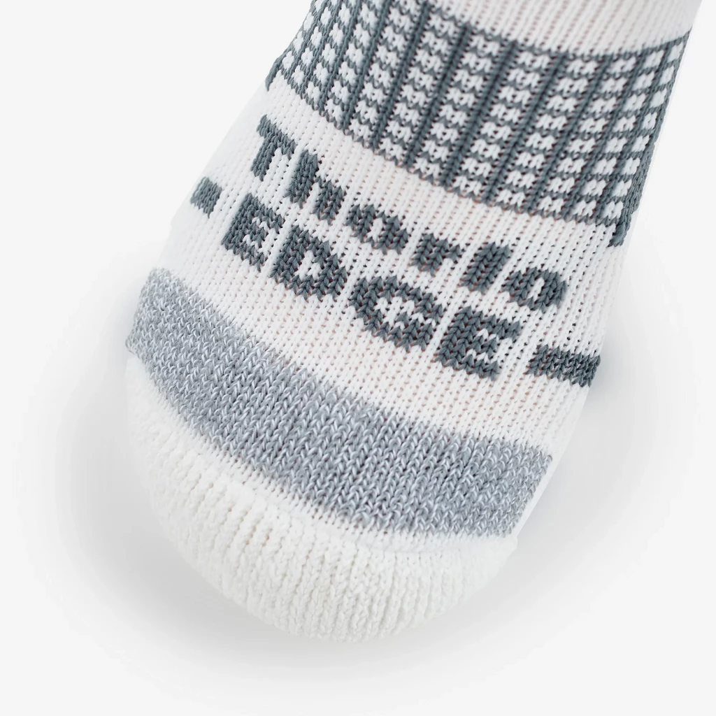 Thorlo Unisex Tennis Moderate Cushion Low Cut Socks (White) 5 Thorlo Unisex Tennis Moderate Cushion Low Cut Socks (White) - Image 3