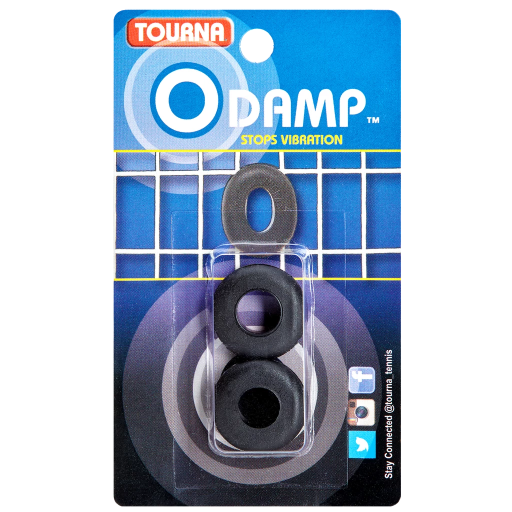 Tourna O Damp Vibration Dampener (Black) 3 Tourna O Damp Vibration Dampener (Black)