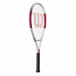 Wilson Intrigue (Pre-Strung) 5 Wilson Intrigue (Pre-Strung) -Gamma Shop WR019510H 1 Intrigue PearlWhite DarkPink.png.cq5dam.web .1200.1200 1024x1024