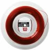 Wilson Sensation Plus 16 Tennis String Reel (Red) -Gamma Shop WR830050116 Sens Plus reel red 1024x1024