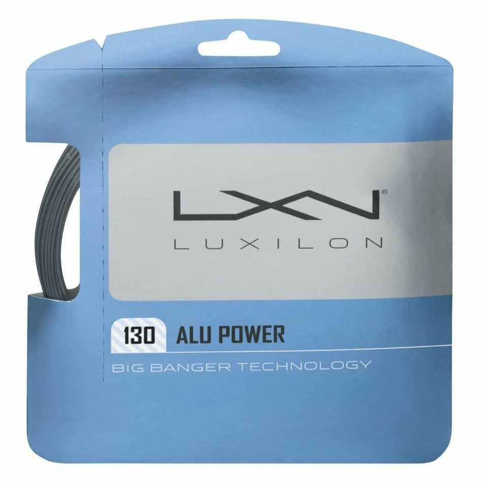 Luxilon ALU Power 16 Tennis String (Silver) 3 Luxilon ALU Power 16 Tennis String (Silver)