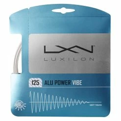 Luxilon ALU Power Vibe 125 Tennis String (White)