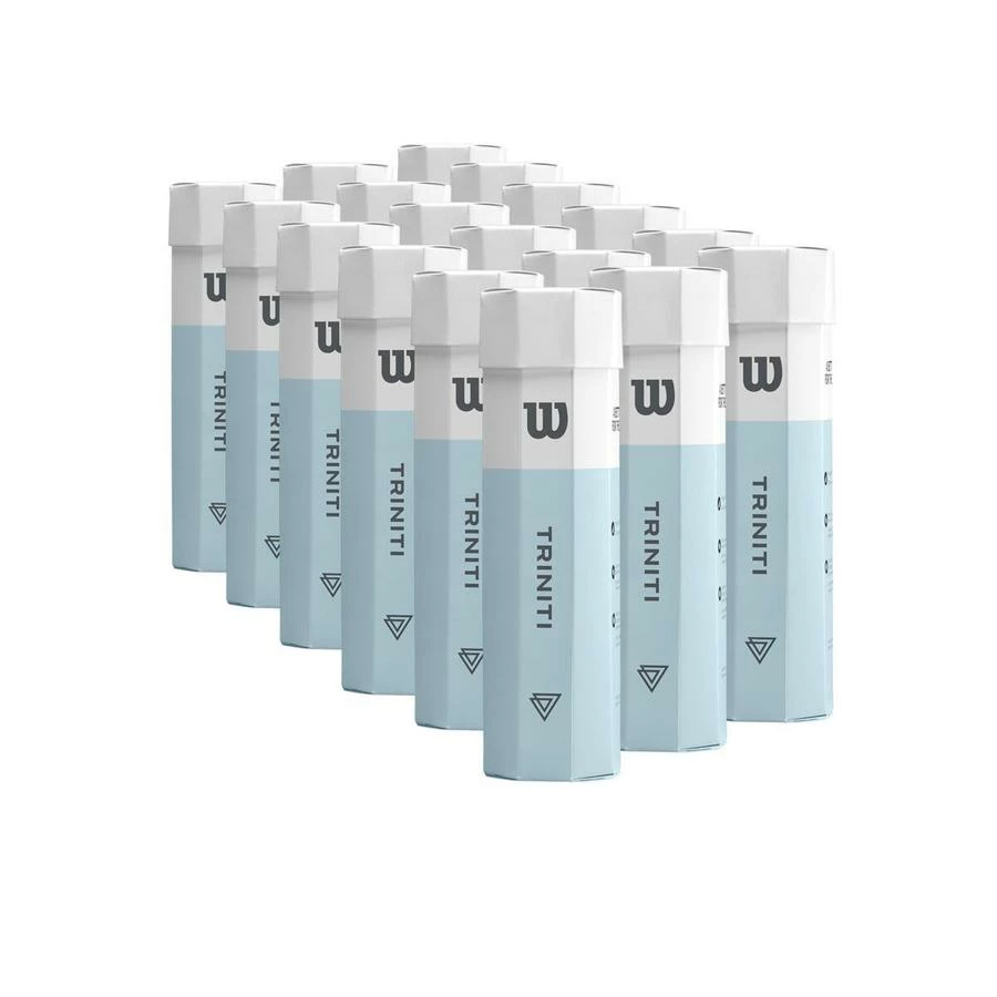 Wilson Triniti Tennis Balls - 18 Sleeve Case 3 Wilson Triniti Tennis Balls - 18 Sleeve Case
