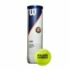 Wilson Roland Garros All Court Tennis Balls (4 Ball Can) 2 Wilson Roland Garros All Court Tennis Balls (4 Ball Can) -Gamma Shop WRT116400E Wilson Roland Garros All Court 4 Ball Can 1024x1024