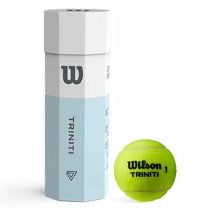 Wilson Triniti Tennis Balls (4 Ball Sleeve) 3 Wilson Triniti Tennis Balls (4 Ball Sleeve)