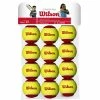 Wilson Starter Red Felt Junior Tennis Balls - 12 Pack 1 Wilson Starter Red Felt Junior Tennis Balls - 12 Pack -Gamma Shop WRT137100 12ball Starter Red Transition 1024x1024