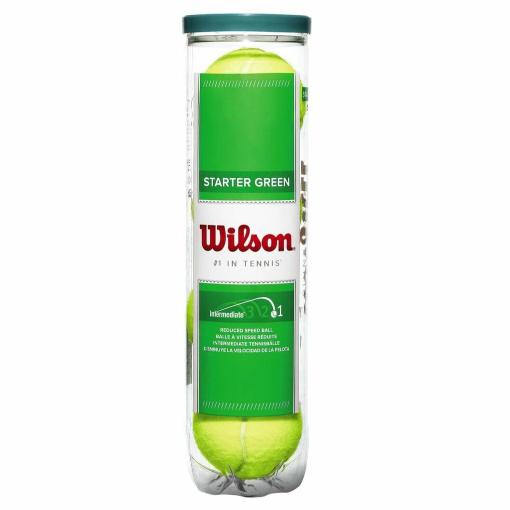Wilson Starter Play Green Dot Junior Tennis Balls - 18 Can Case 4 Wilson Starter Play Green Dot Junior Tennis Balls - 18 Can Case - Image 2