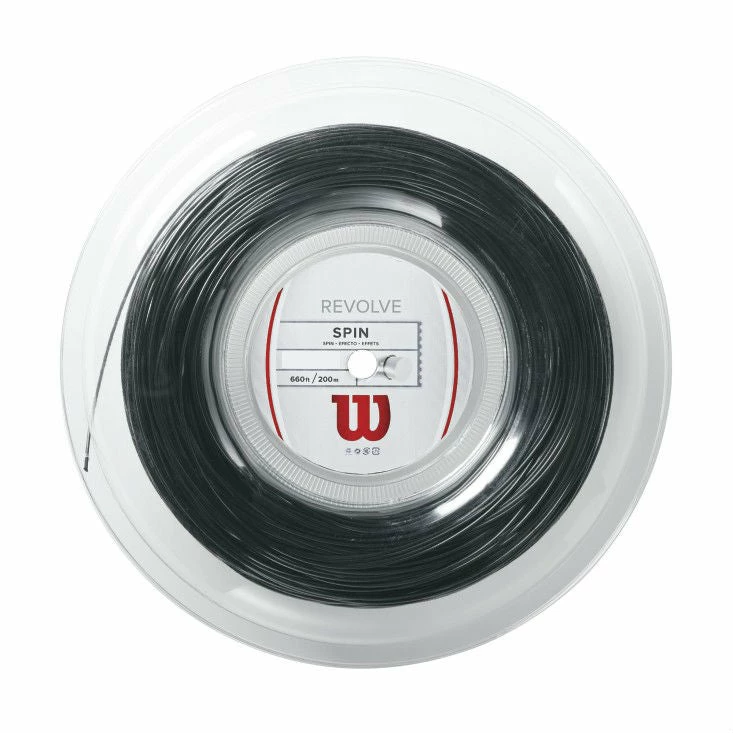 Wilson Revolve Spin 17 Tennis String Reel (Black) 3 Wilson Revolve Spin 17 Tennis String Reel (Black)