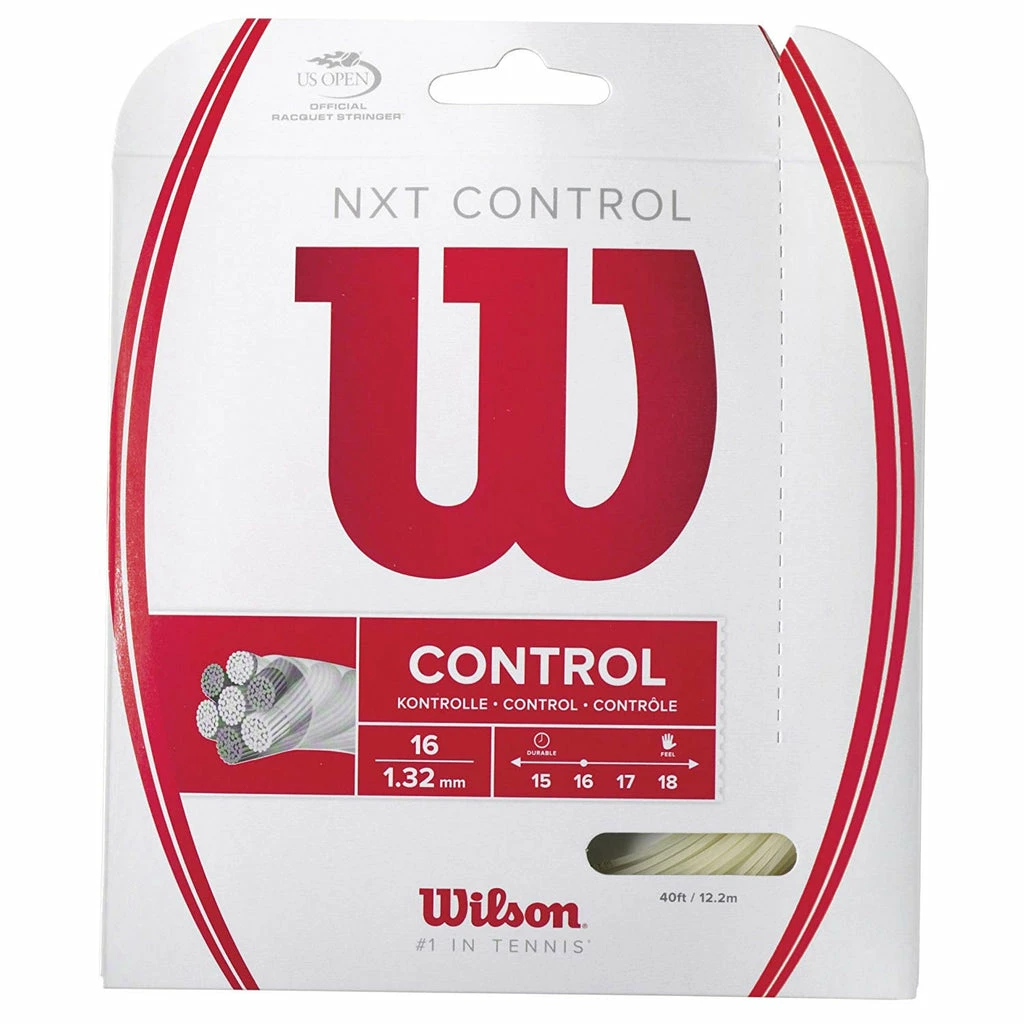 Wilson NXT Control 16 Tennis String (Natural) 3 Wilson NXT Control 16 Tennis String (Natural)