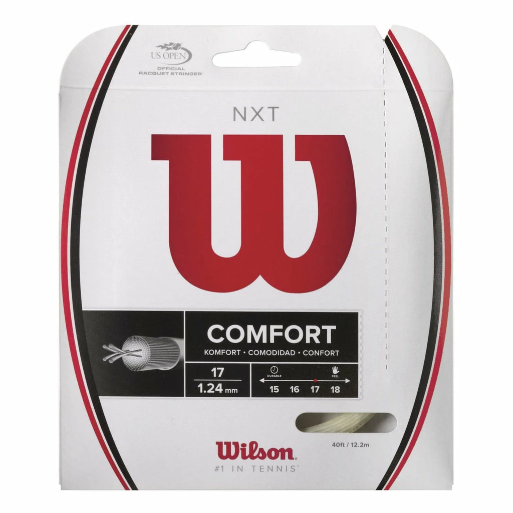 Wilson NXT 17 Tennis String (Natural) 3 Wilson NXT 17 Tennis String (Natural)
