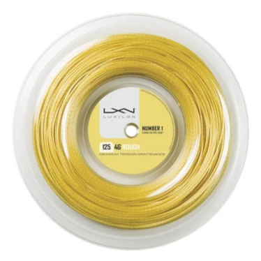 Luxilon 4G Rough 16L Tennis String Reel (Gold) 3 Luxilon 4G Rough 16L Tennis String Reel (Gold)