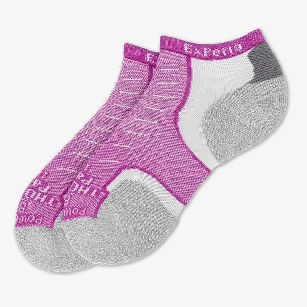 Thorlo Experia Mini Crew Unisex Sock (Very Berry) 3 Thorlo Experia Mini Crew Unisex Sock (Very Berry)