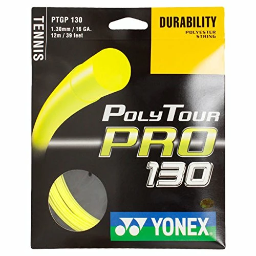 Yonex Poly Tour Pro 16 Tennis String (Yellow) 3 Yonex Poly Tour Pro 16 Tennis String (Yellow)
