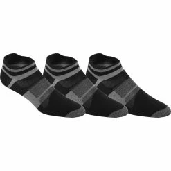 Asics Quick Lyte Single Tab Socks (Black/Grey Heather)