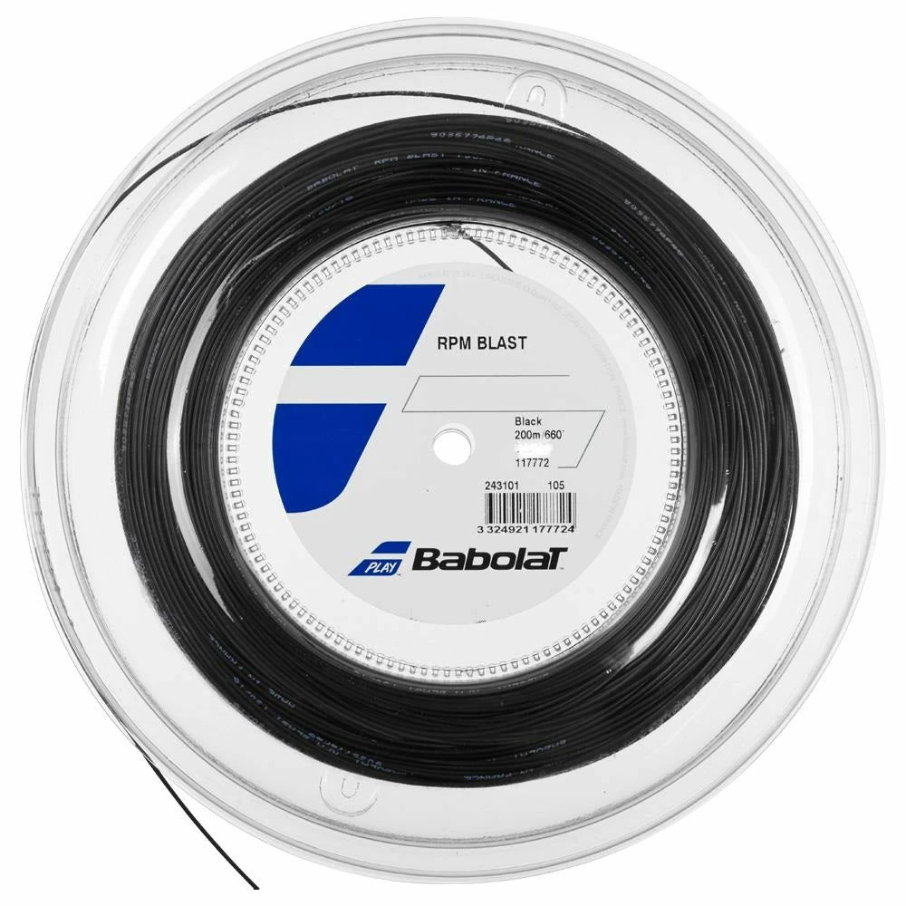 Babolat RPM Blast 15L Tennis String Reel (Black) 3 Babolat RPM Blast 15L Tennis String Reel (Black)