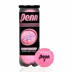 Penn Championship Pink Tennis Balls