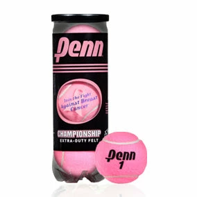 Penn Championship Pink Tennis Balls 3 Penn Championship Pink Tennis Balls