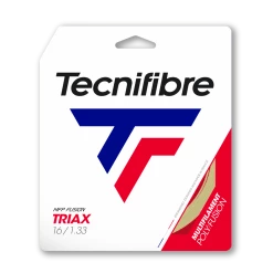 Tecnifibre Triax 17 Tennis String (Natural)
