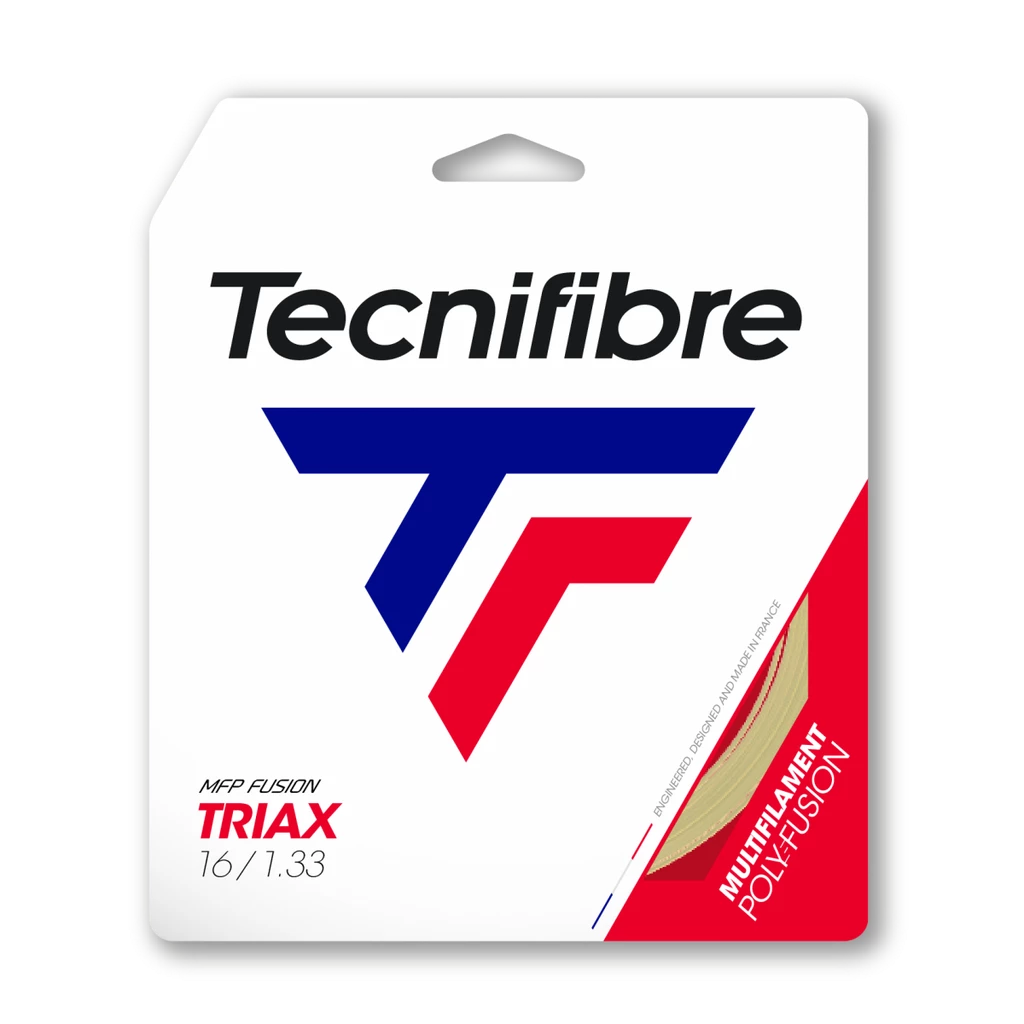 Tecnifibre Triax 17 Tennis String (Natural) 3 Tecnifibre Triax 17 Tennis String (Natural)
