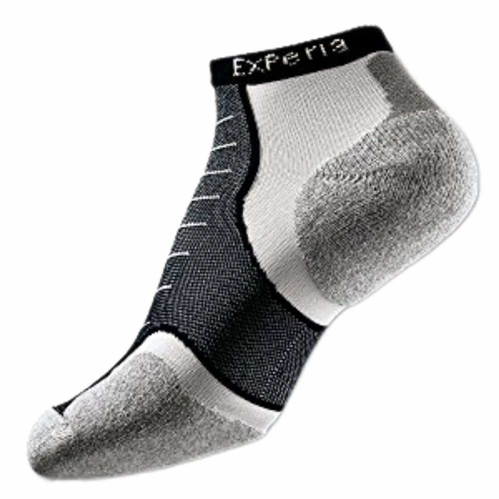 Thorlo Experia Micro-Mini Unisex Sock (Black) 3 Thorlo Experia Micro-Mini Unisex Sock (Black)