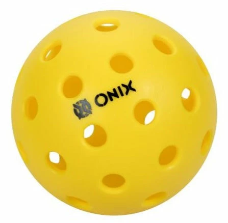 ONIX Pure 2 Outdoor Pickleball Single Ball (Yellow) 2 ONIX Pure 2 Outdoor Pickleball Single Ball (Yellow)