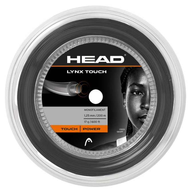 Head Lynx Touch 17 Tennis String Reel (Grey) 3 Head Lynx Touch 17 Tennis String Reel (Grey)
