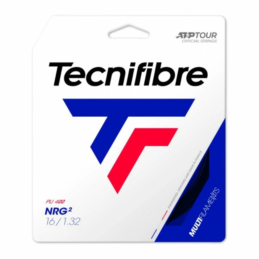 Tecnifibre NRG2 16 Tennis String (Black) 3 Tecnifibre NRG2 16 Tennis String (Black)