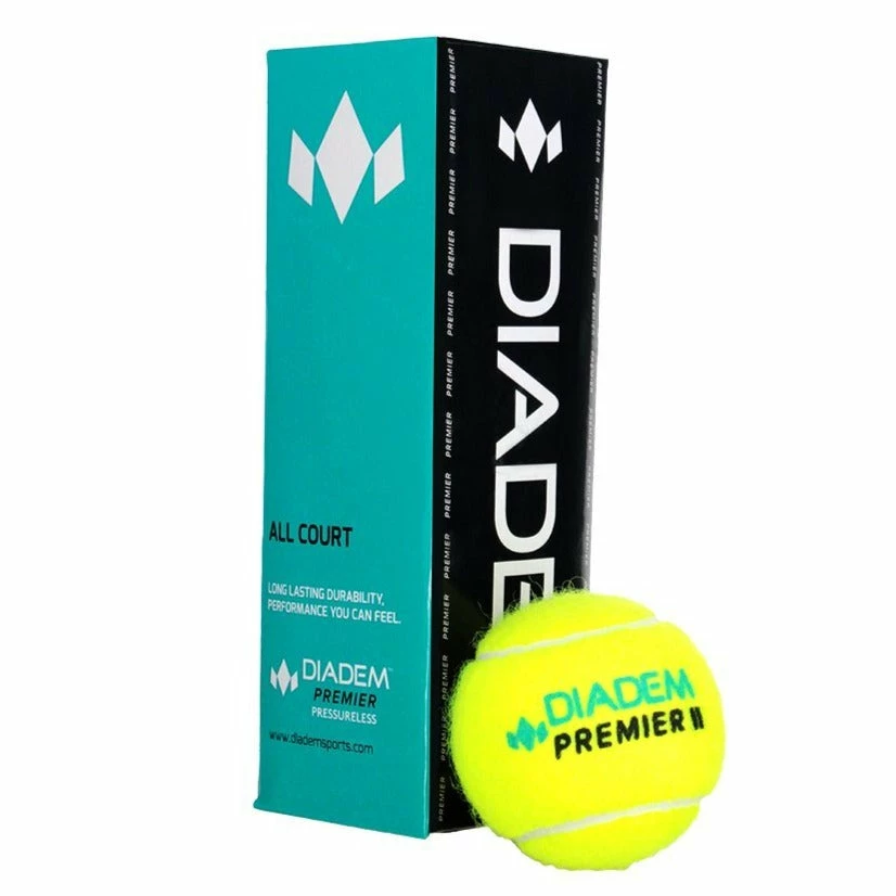 Diadem Premier Pressureless Tennis Balls - 24 Sleeve Case 4 Diadem Premier Pressureless Tennis Balls - 24 Sleeve Case - Image 2