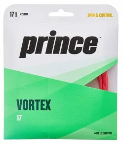 Prince Vortex 17 Tennis String (Red)